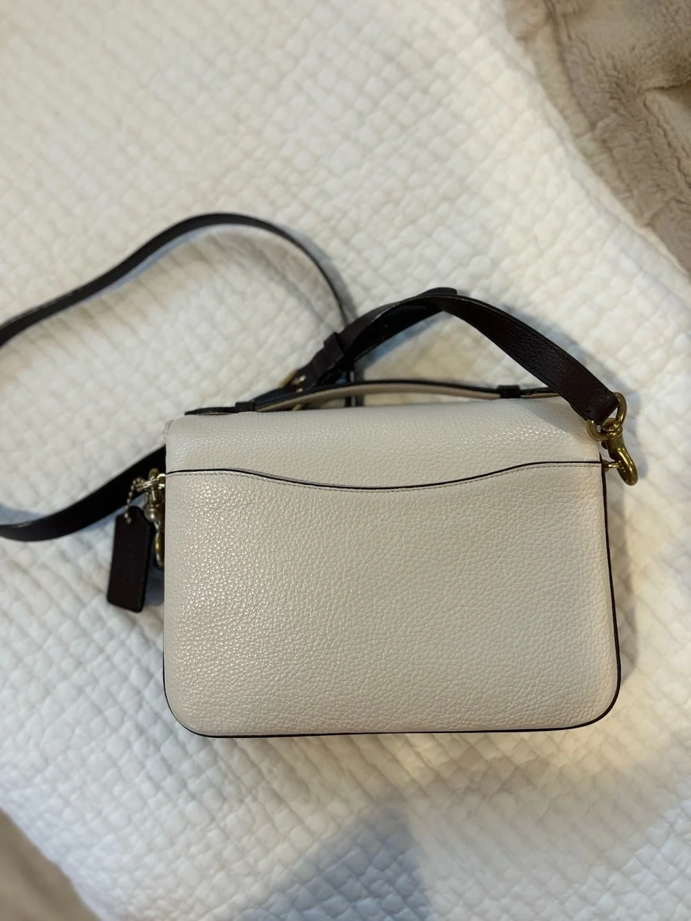 Coach Cassie B4 Chalk Colorblock Leather Crossbody Bag - Picture 2 of 9